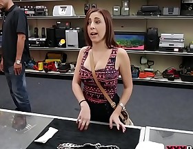 Crazy latina give up the ass for cash