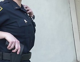 Female cops hunt for black cock