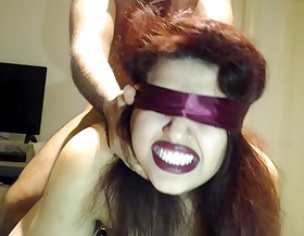 Blindfolded wife has not any idea but she fucked by stranger