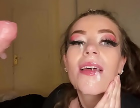 Sloppy head from amelia skye with huge facial onlyfans