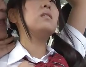 juvenile jap schoolgirl is seduced by old man roughly bus
