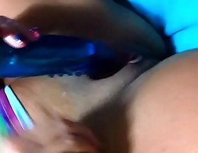 Sexy blonde slut lovin’ Tera Patrick vibrating dildo.
