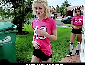 Bffs - horny soccer girls fucked by trainers
