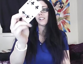 You never want to play cards with a goddess
