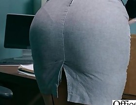 Lauren phillips sexy big tits office girl love hard sexual intercourse clip-22