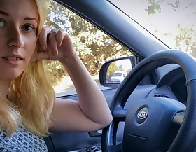 Helped transmitted to blonde fix transmitted to car and fucked her