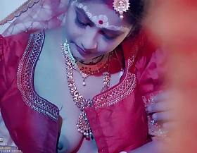 Desi Cute 18+ Girl Very 1st wedding gloom with her husband and Hardcore sexual relations ( Hindi Audio )