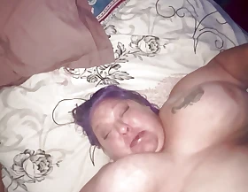 BBW Grandma close by big tits in Hardcore Mimic Penetration