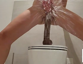 burst squirt after toilet BBC ride