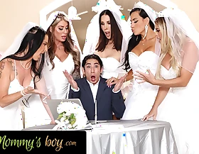 MOMMY'S Varlet - Furious MILF Brides Reverse Gangbang Hung Wedding Planner For Wedding Planning Mistake