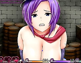 Karryn's prison rpg hentai game ep 2 helping the innmates to release their loads jism chiefly huge warden breasts