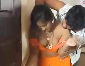 Aunty New Romantic Short Film Romance Close by Old Uncle Hot