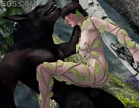Animated Hentai [UNCENSORED] Werewolf Monster Possession Porn