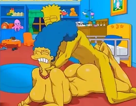 Ass fucking Housewife Marge Moans With Admiration Painless Hot Spunk Fills Her Ass And Squirts In All Directions / Hentai / Uncensored / Toons / Anime