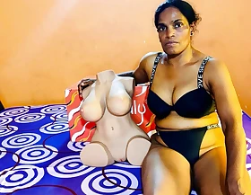 Boyfriend surprise Desi Tamil Divorce Milf given a Tantaly Sex Doll