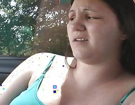Chubby Car Harpy Mother be proper of the Year Sucks Dick Shows Puss n Tits Prison Stories Too!