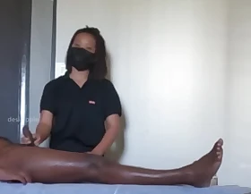 North east girl nick ending massage in spa