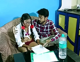 Indian teen student hot intercourse with cram for pass mark!! Clear hindi audio