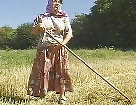 Yoke Farmers and Duo Simmering Babe Bang Their Fuck Holes first of all the Field