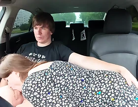 I asked Him to stop the car so I could suck His Dick and Swallow Cum