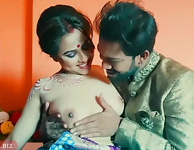 Beautiful Indian Couple Having Romantic Intercourse