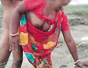 HouseWife In Red Saree Goes For Her Play with And Encountered A guy bangladeshi HouseWife