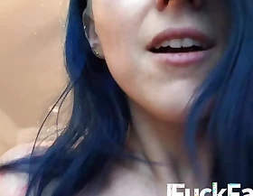 PLEASE CUM IN ME Alt girl Cali Reign gets filled I FUCK FANS DOT COM