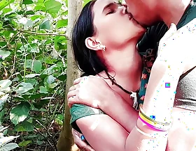 indian hot girl cheating boyfriend in jungle sex