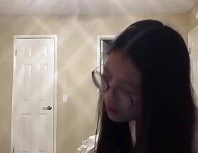 Hawt UCSD Chinese student gets pounded hard and cum on face during zoom class