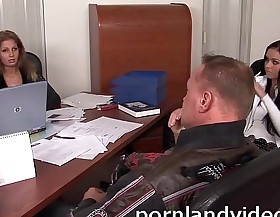 Elfin lawyer doll got chubby big cock assfuck thing embrace in their showing office
