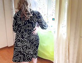 Stepson hugged stepmom and fucked her in the ass