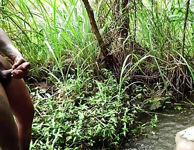 Wild Sex in before Waterfall, with Fisherman 100% Anal B...a wits New Deep Throat Swallowing Pee Piss Fixing 2