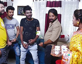 DESI MALLU BHABHI HARDCORE DIFFERENT POSITION OF SEX WITH A handful of LOCAL DESI BOYS WHEN SHE WAS ALONE AT House ( gangbang )