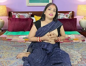 Beautiful Desi Indian bhabhi archita phukan Hot Teen Bird in downcast color saree be thrilled by Intense Orgasm