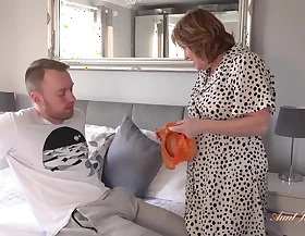 AuntJudysXXX - Horny Mature Landlady Mrs. Kugar Catches Her Tenant in Her Panty Drawer