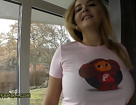 Massive boobs stepmom loves cheburashka aka soviet association mickey poltroon