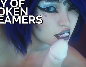 Fucking futa kleo anent the ass - city of broken dreamers gameplay