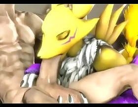 3d renamon compilation with sounds wide be fitting of thehentaihard69