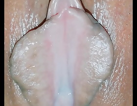Excessively closeup pussy