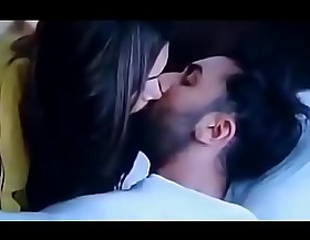 Bollywood deepika padukone folded with ranbir kapoor tamasha movie giving a kiss integument