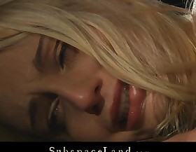 Sexy helpless erica tormented and fucked in subspace
